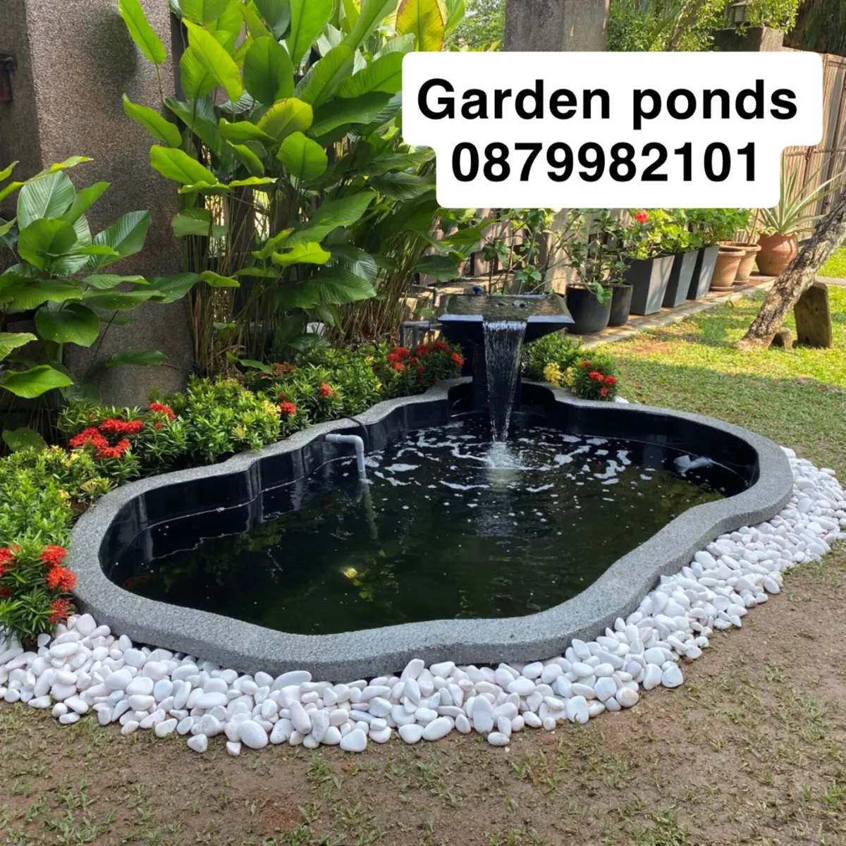 Garden ponds any size