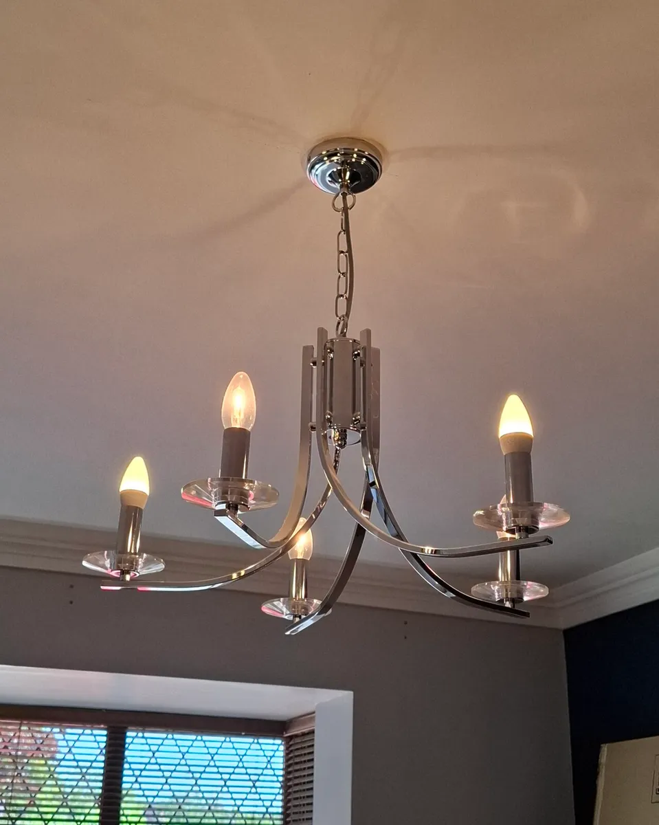 Ceiling lights..silver - Image 1