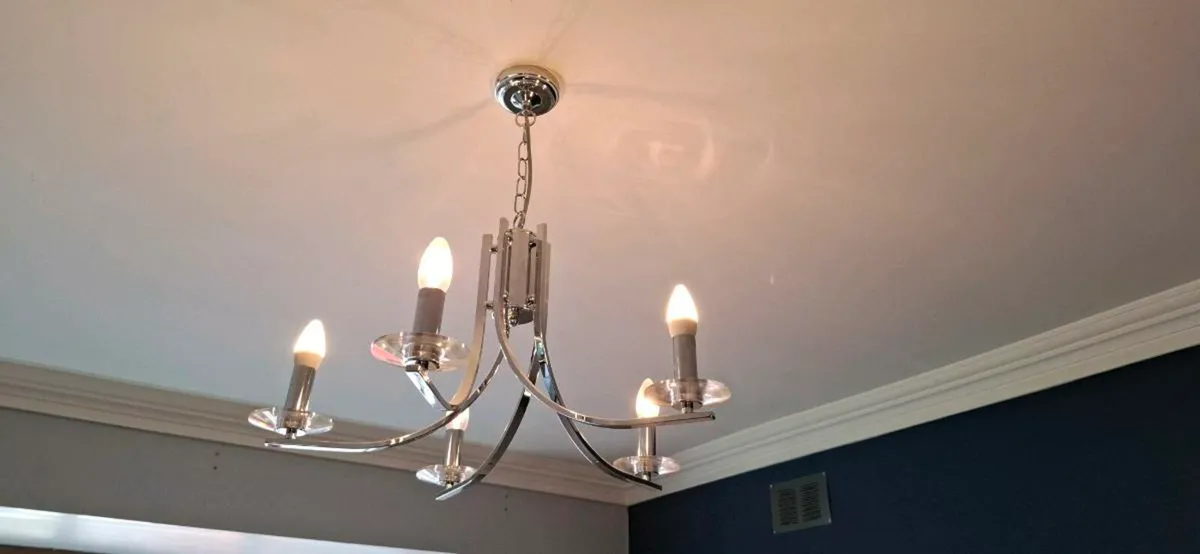 Ceiling lights..silver - Image 2