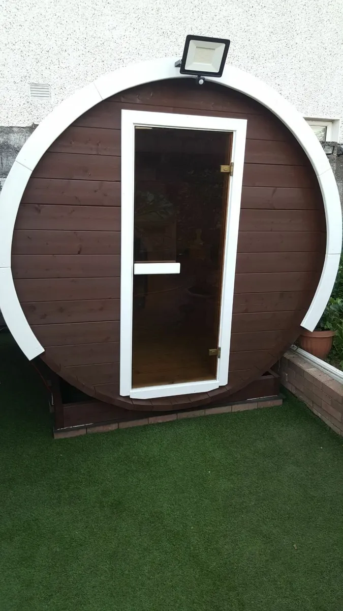 Quality Sauna Barrel 2x2 full set - Image 1
