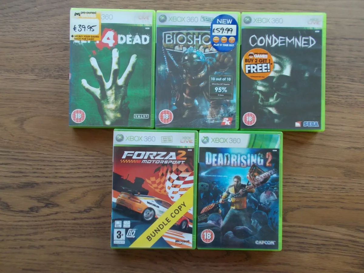 5 Xbox 360 Games - Image 1