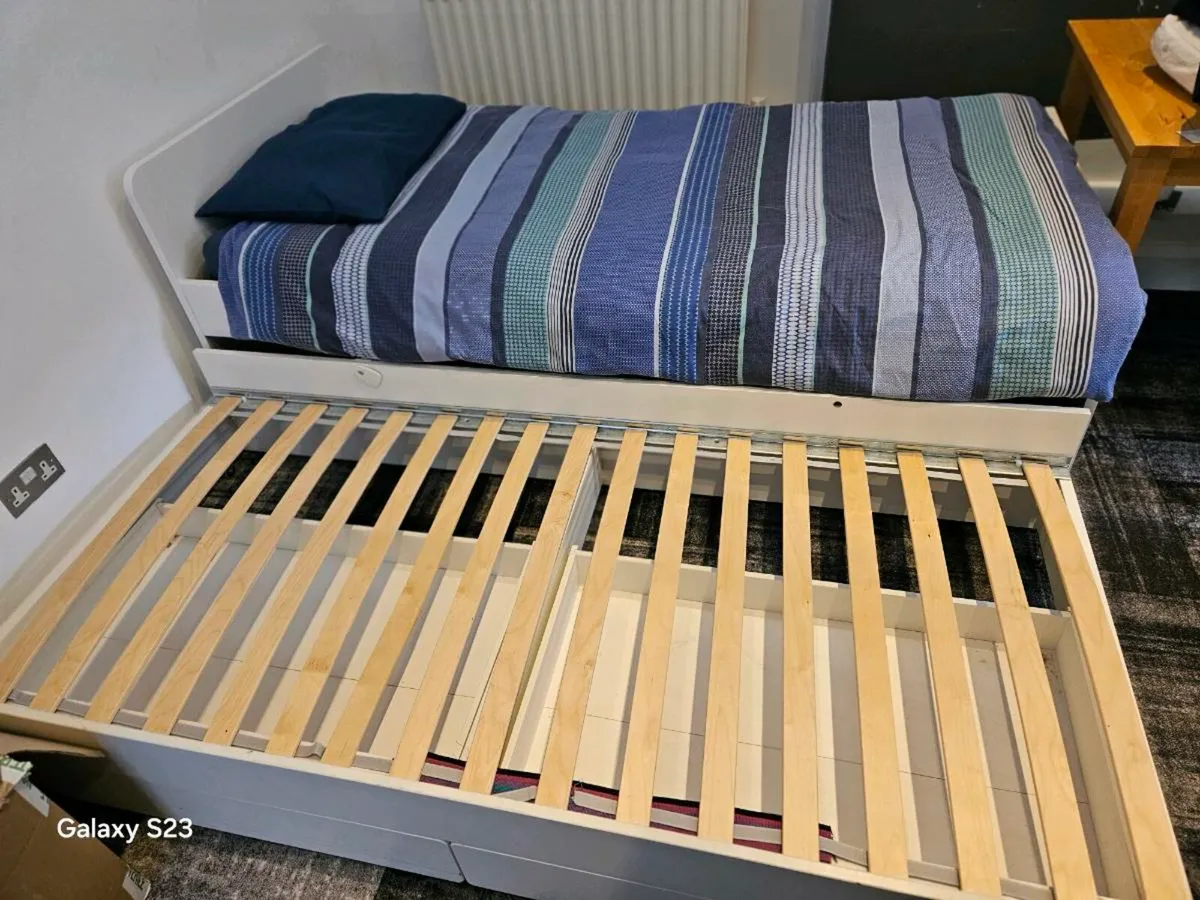 Single bed with underbed and storage - Image 3