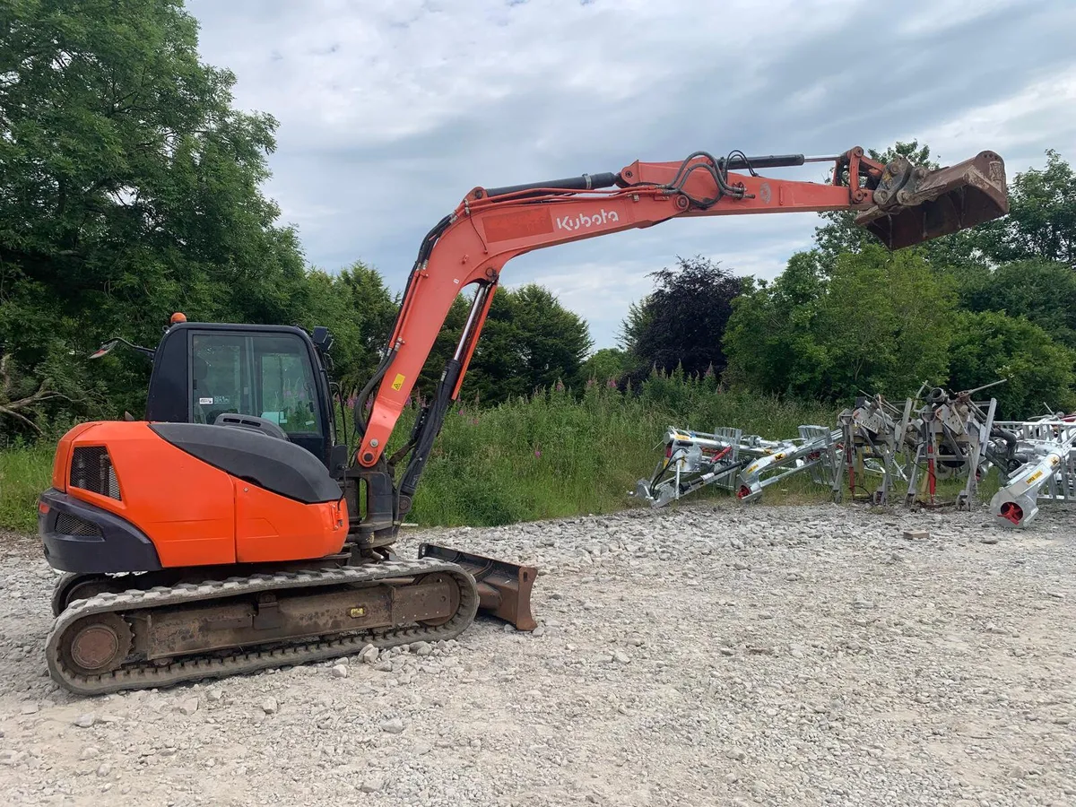 KUBOTA KX080-4 DIGGER : 11017942 - Image 3