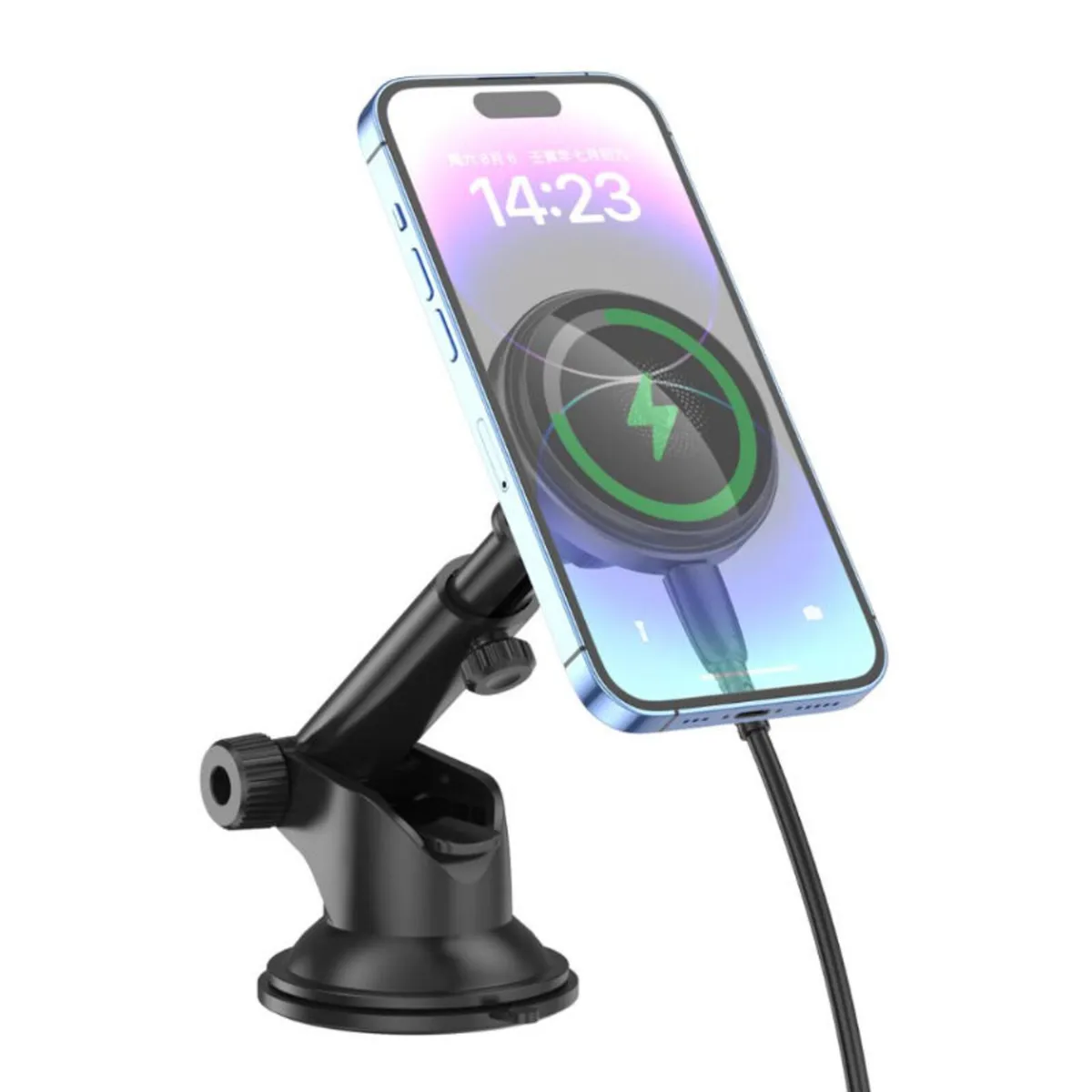 XO Wireless Car Phone Charger – 15W, Fast Charger - Image 1