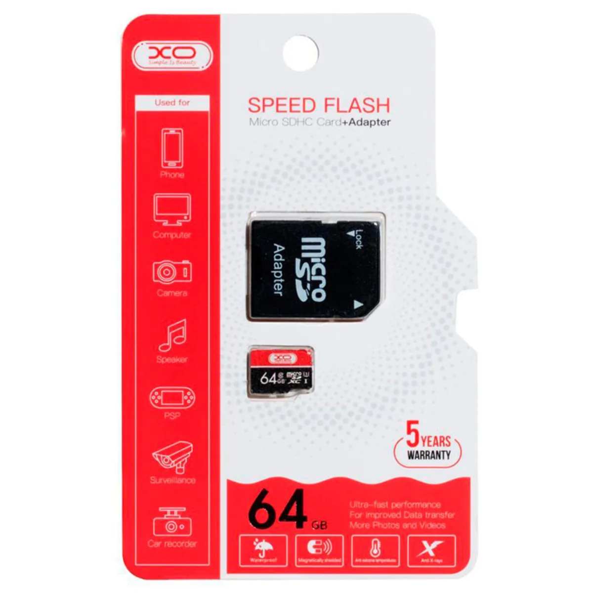Micro SD Cards & Adapter 32GB, 64GB, 128GB, 256GB - Image 2