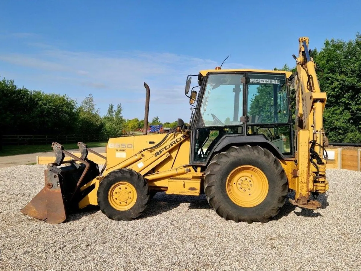 FORD 655D TURBO 4wd BACKHOE : 11017975 - Image 3