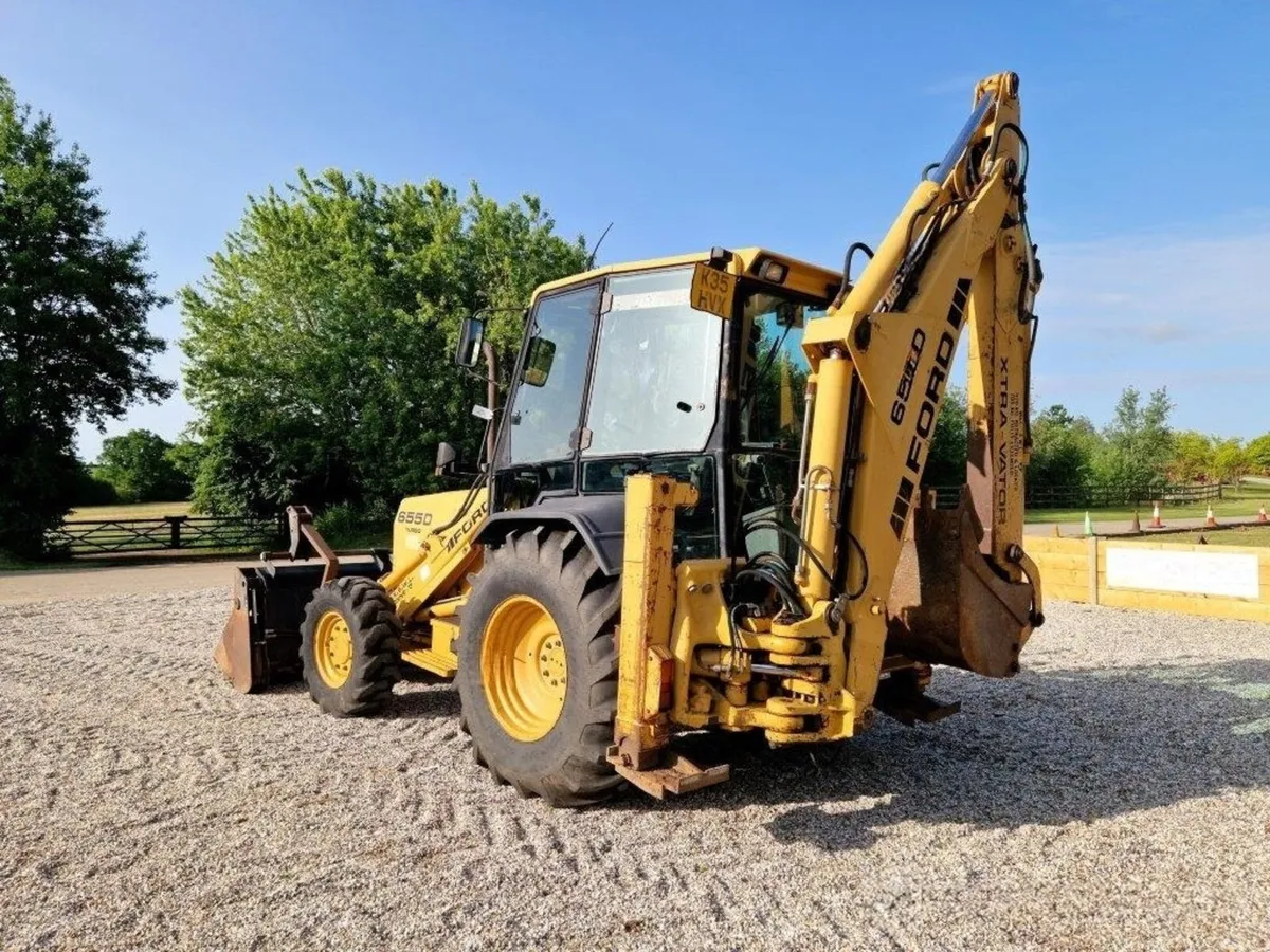 FORD 655D TURBO 4wd BACKHOE : 11017975 - Image 4