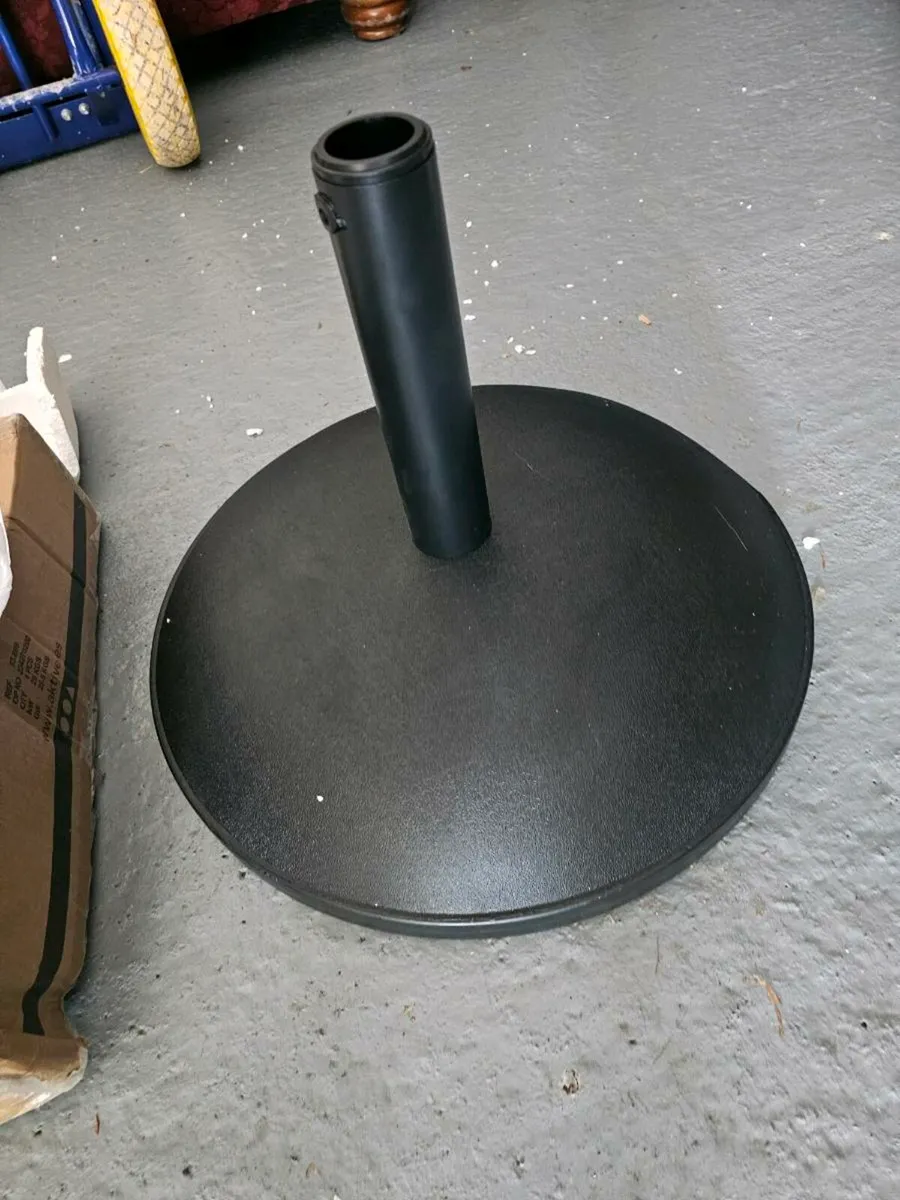 AKTIVE – Stand for Parasol with Wheels, 48 cm, Cem - Image 4