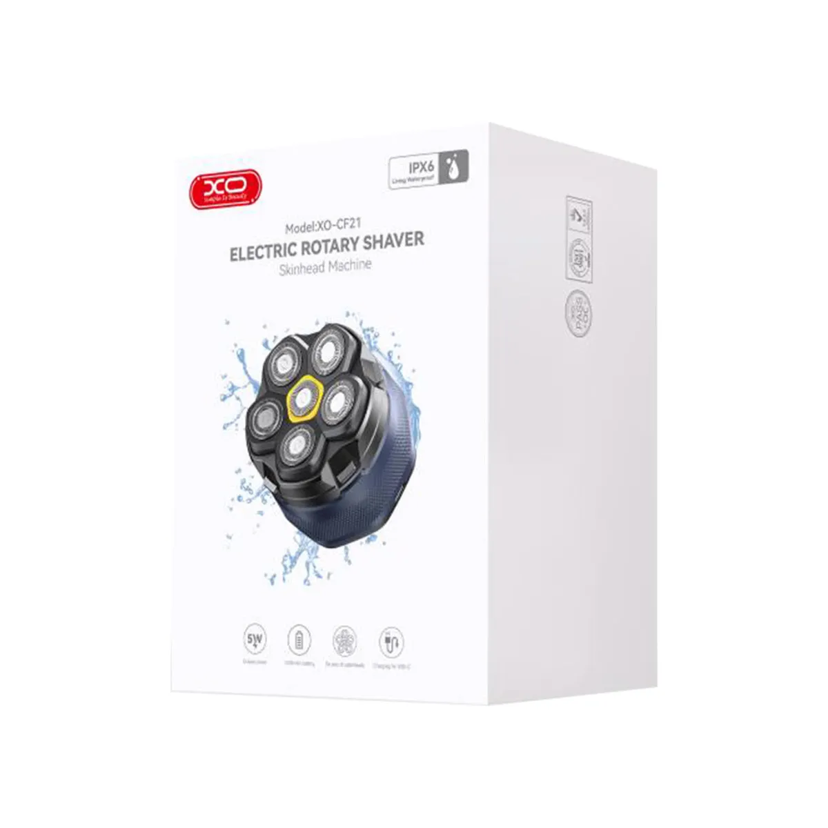 XO Rotary Head Shaver – Wet & Dry - Image 3