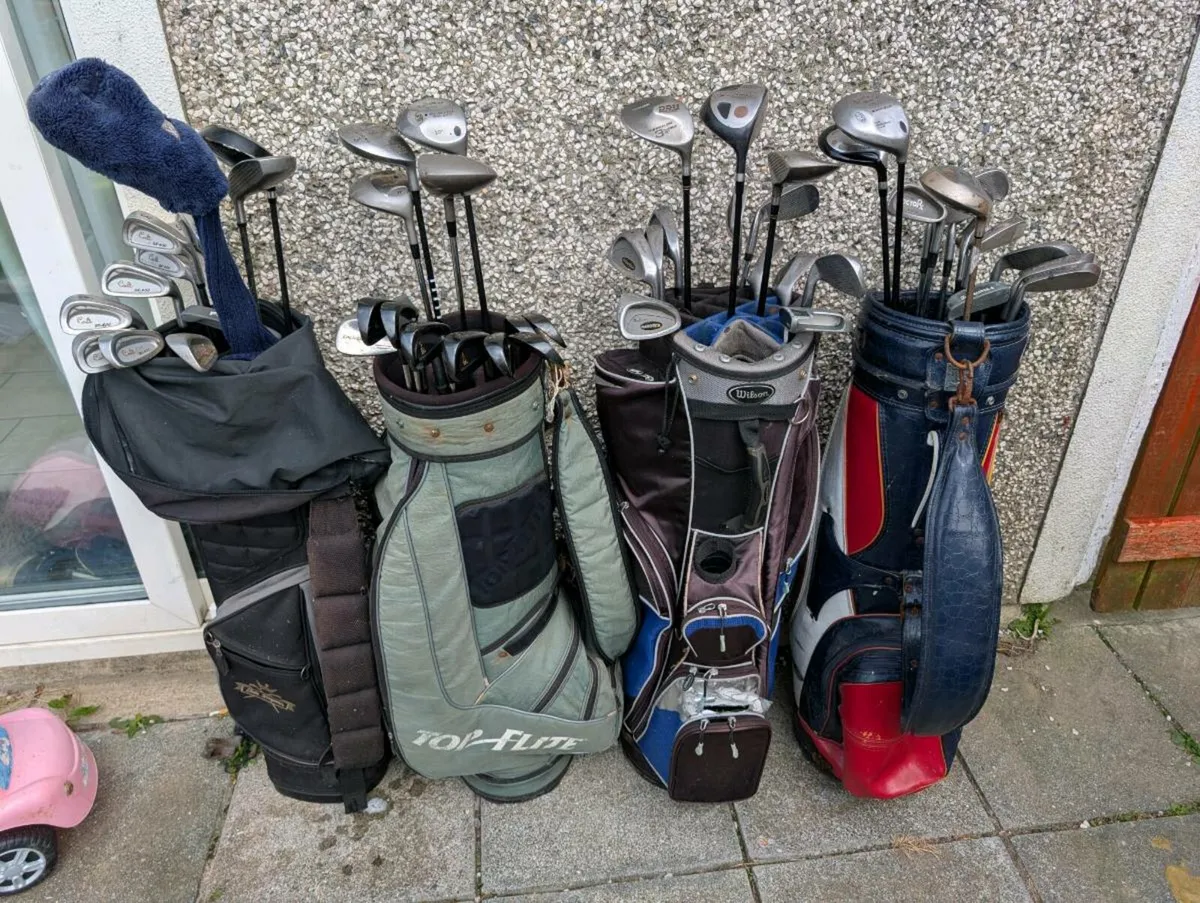 Golf clubs 100 each - Image 1