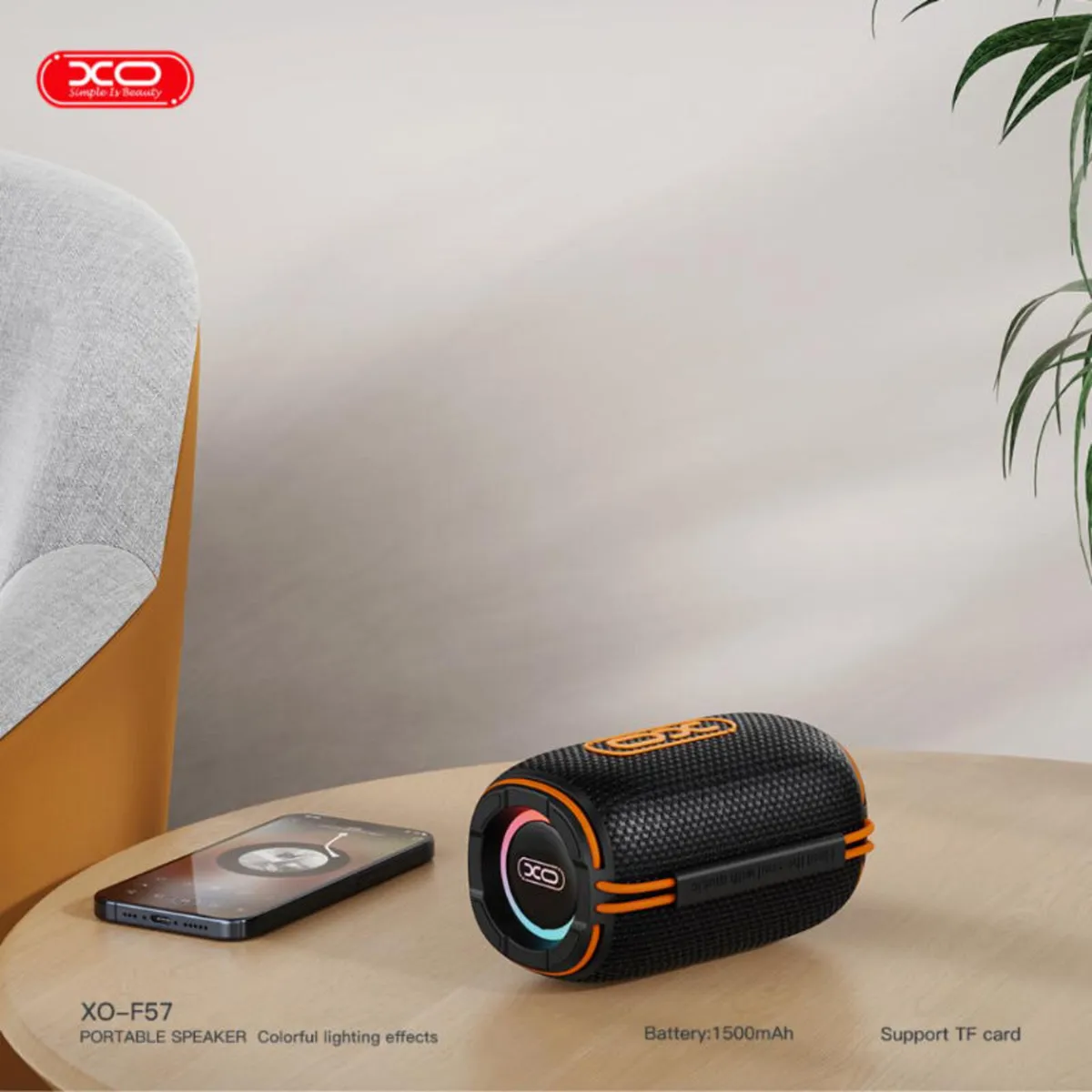 XO F57 Portable Bluetooth Speaker – 10W - Image 4