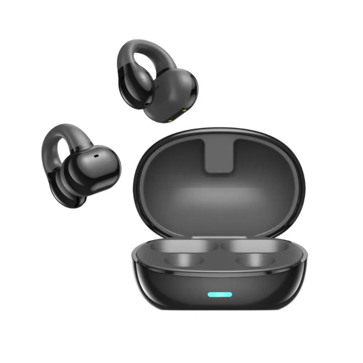 XO Black G18 Clip On Earphones