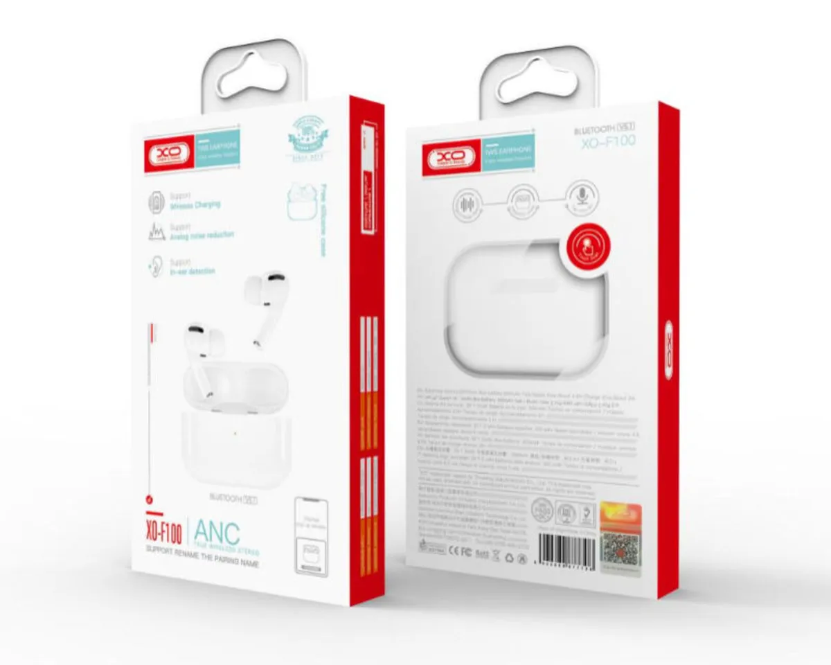 XO Noise Cancelling Bluetooth Earphones F100 - Image 2