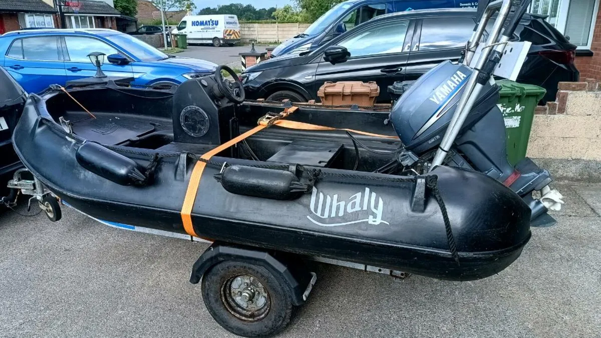 Whaly 310 Yamaha 15hp and Mercury 4hp - Image 2