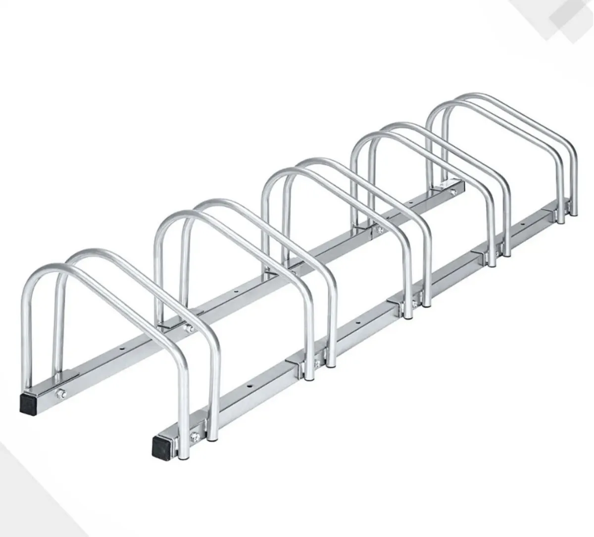 5 Bike Parking Stand Steel Bicycle Rack - Image 2