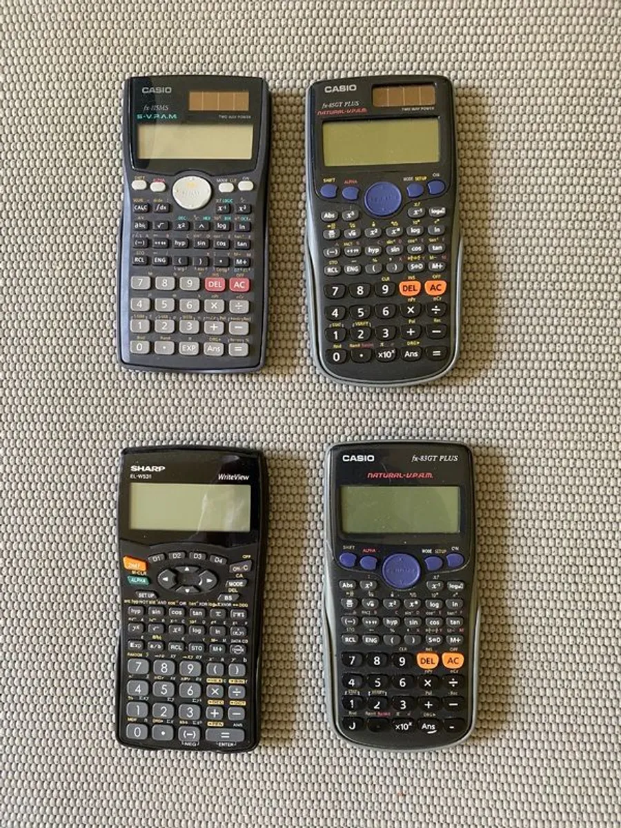 4 Scientific Calculators