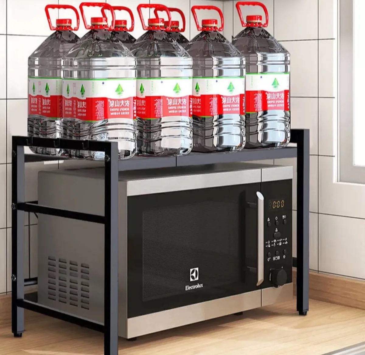 2 Tier Adjustable Rack for Microwave NEW - Image 3