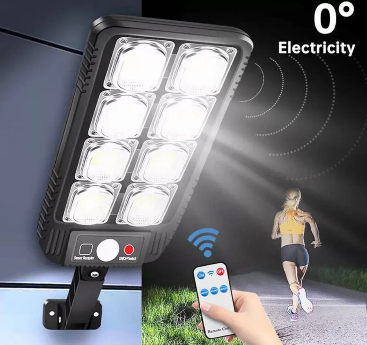 Solar Street Light LED Outdoor with PIR Activation - Image 2