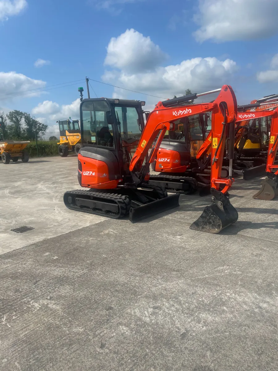 Kubota u27-4 - Image 1