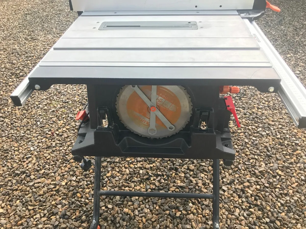 Evolution Upgraded Rage5S table saw with stand. - Image 4