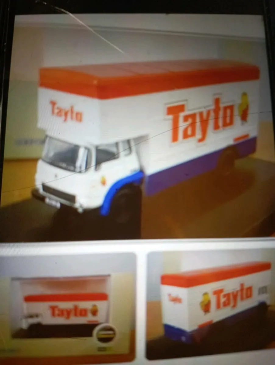MR TOYTO CRISPS OXFORD DIECAST MODLE TK BOX TRUCK - Image 2