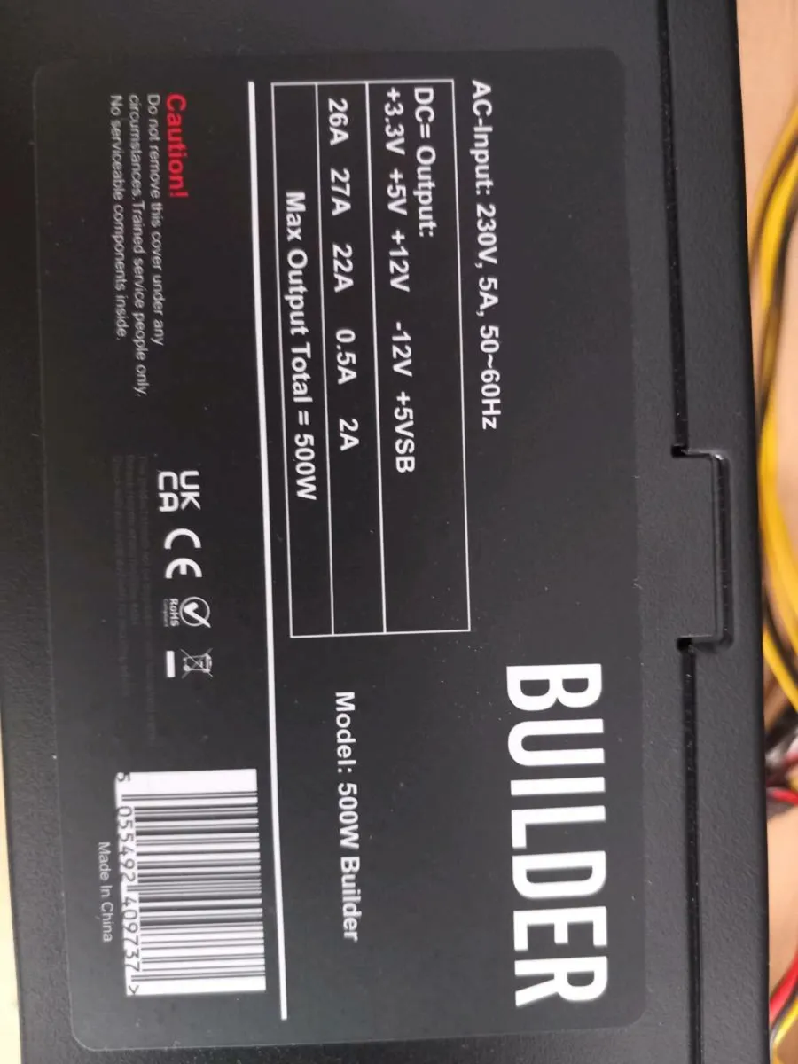500w power supply unit(builders) - Image 3