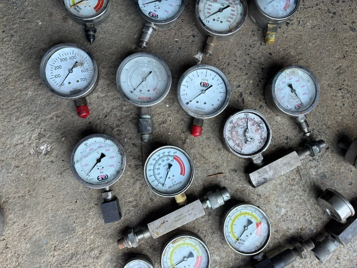 HYDRAULIC PRESSURE GAUGES - Image 3