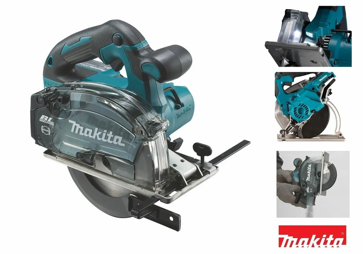 18V Makita Brushless Metal Cutting Circular Saw - Image 4