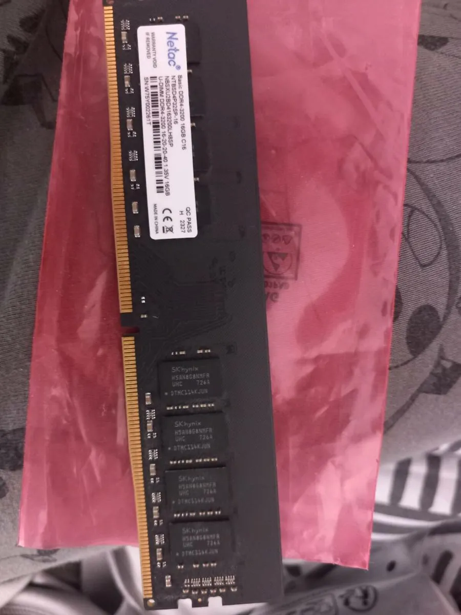 Ddr4 16gb 3200 mhz ram [netac] - Image 1
