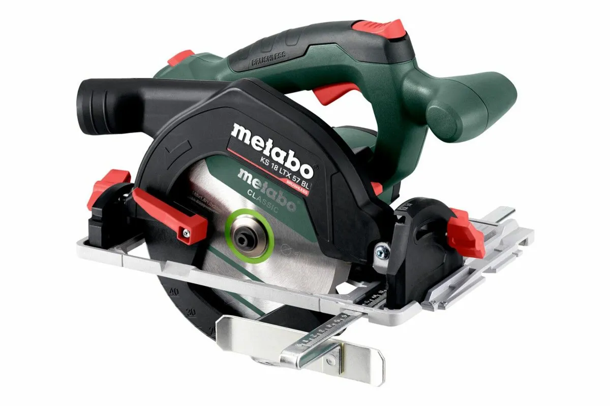 18V Cordless Metabo Circular Saw - Image 4