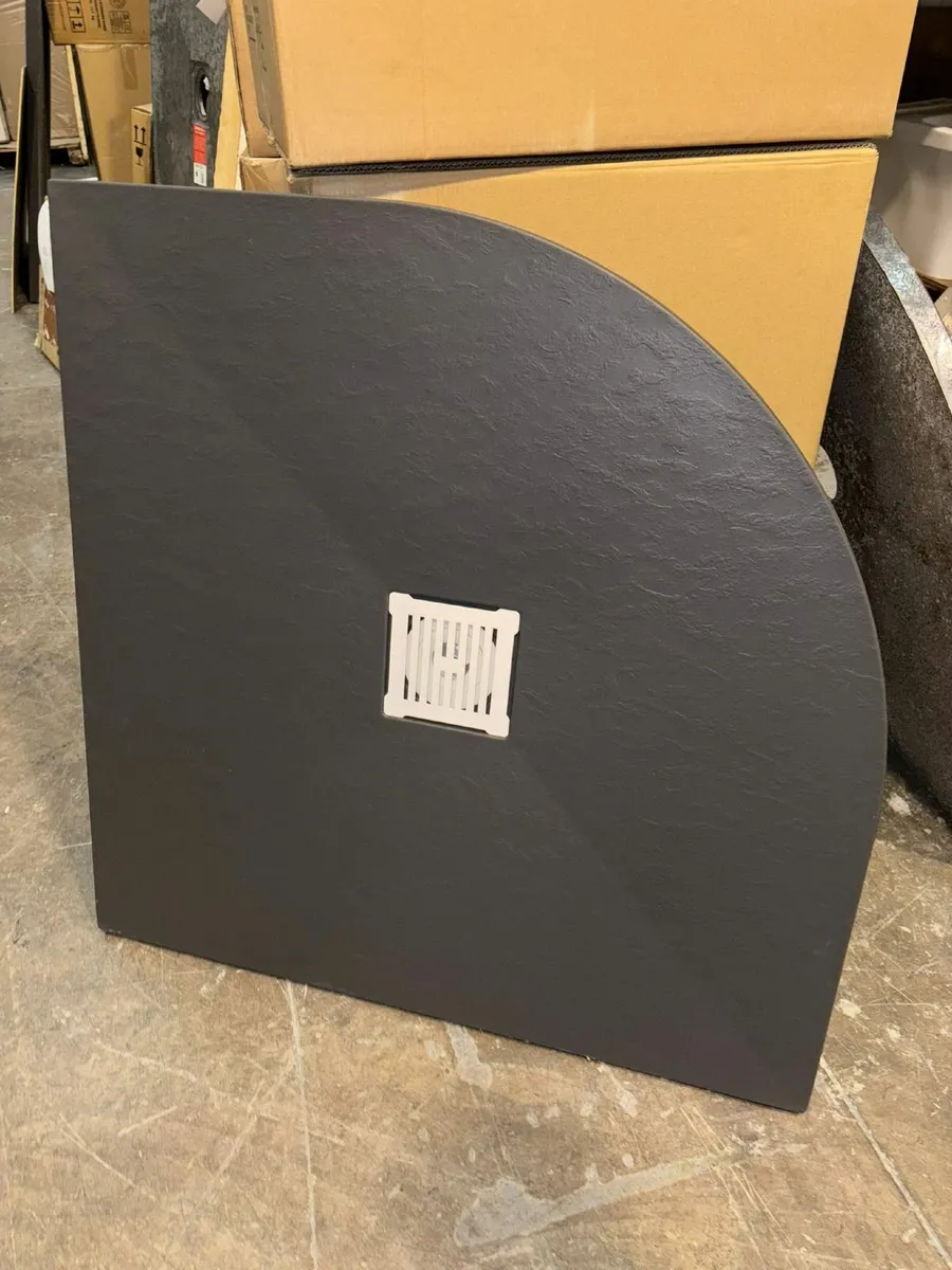 Bathshack Cork - Premium 900 Quadrant Slate Tray - Image 1