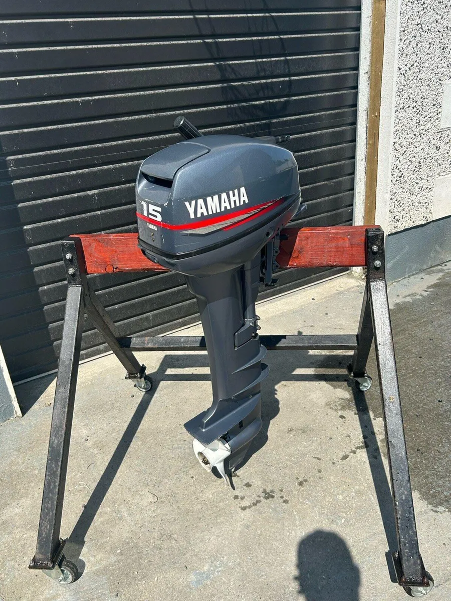 Yamaha 15hp Outboard 2 Stroke long Shaft - Image 3