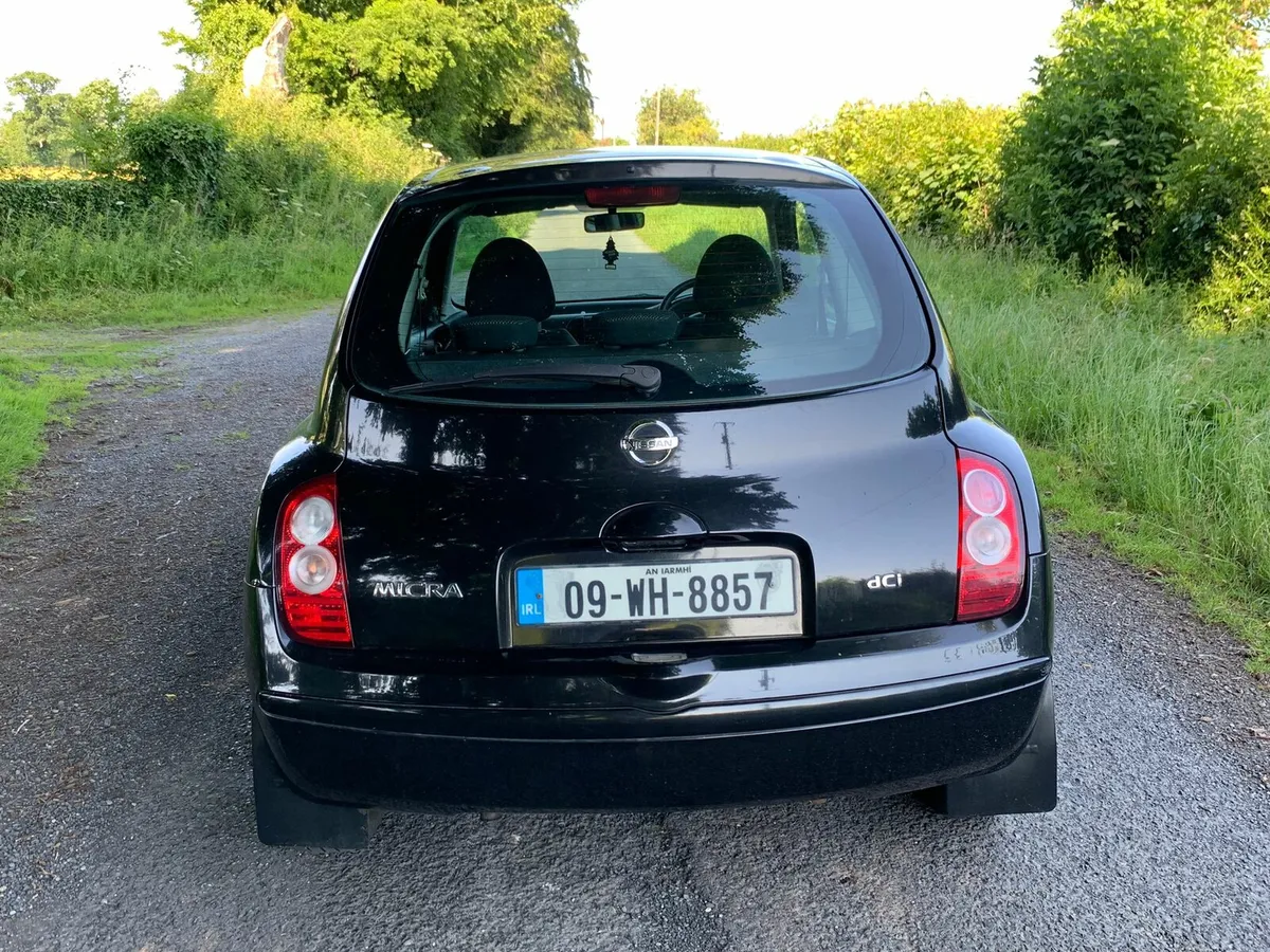 Nissan Micra 2009 1.5 DCI new nct 3/26 tax 8/25 - Image 2