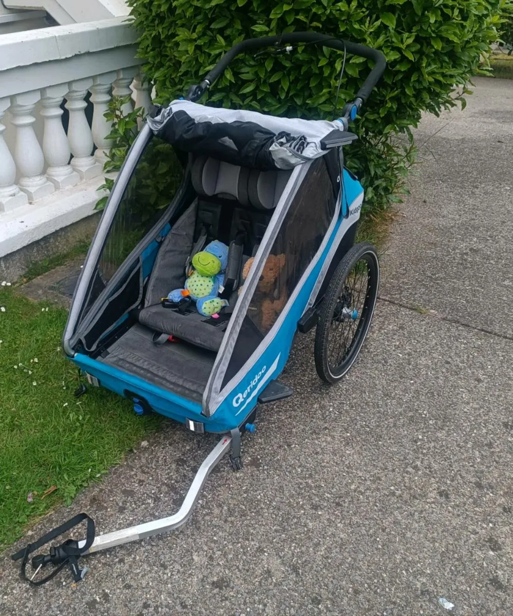 Kidgoo 2 kid Bike Trailer - Image 1