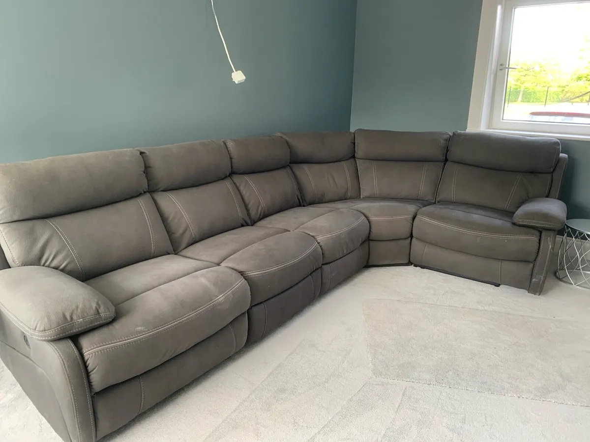 Corner couch with 2 seater - Image 2