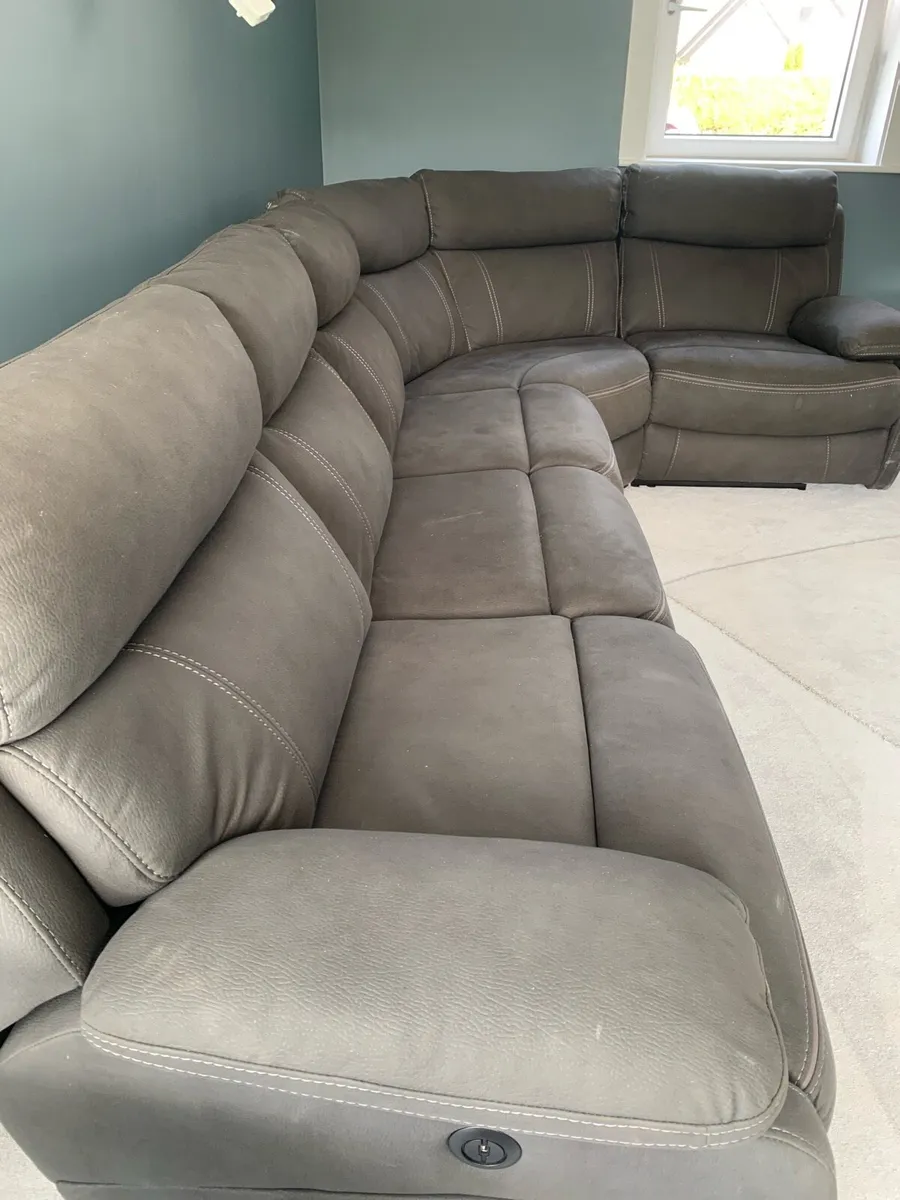 Corner couch with 2 seater - Image 4