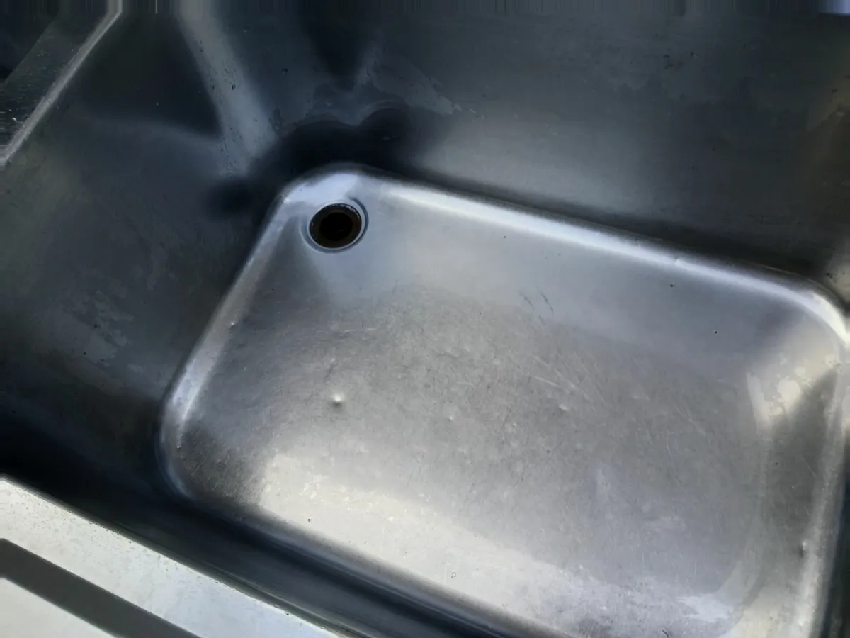 Stainless steel/cabbinet sink unit complete - Image 1