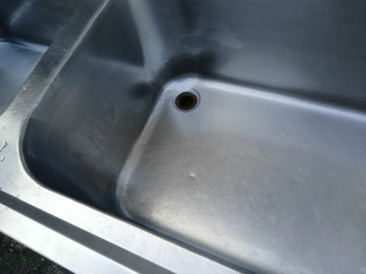Stainless steel/cabbinet sink unit complete - Image 2