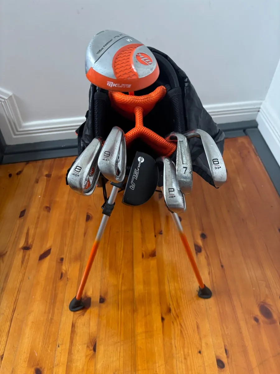 Small Boys Golf Bag & clubs - Image 2