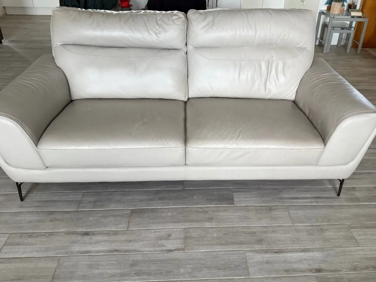 Large 2 seater and 2 seater sofa