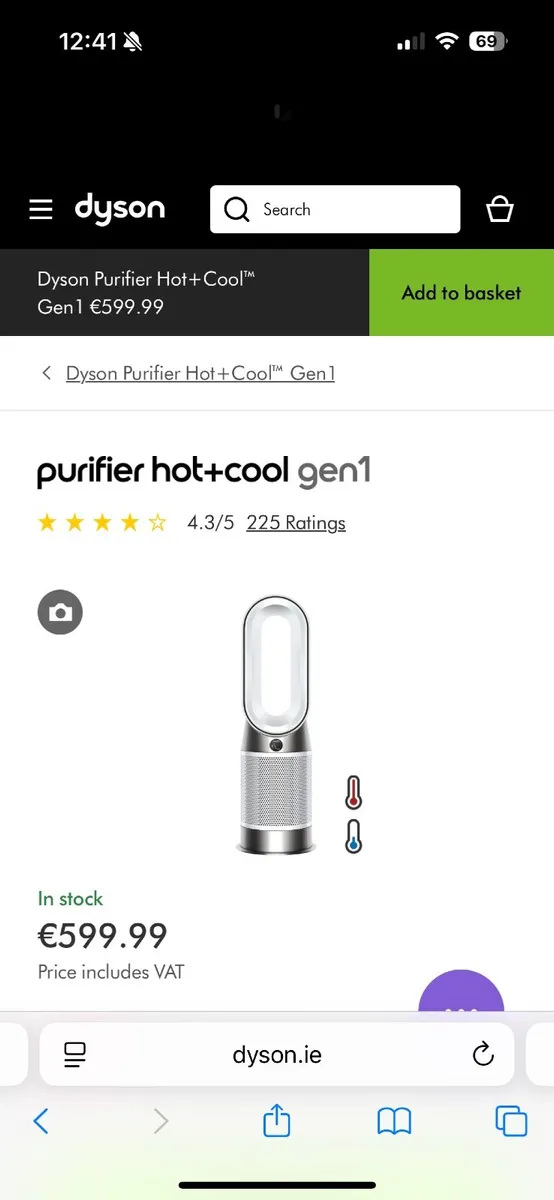 Dyson Purifier Hot+Cool™ Purifying fan - Image 2