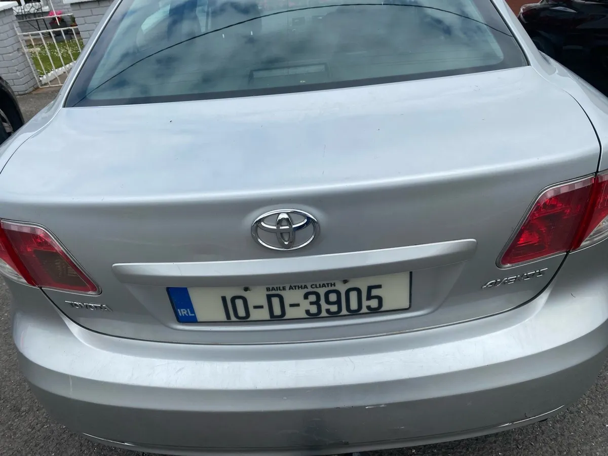 Toyota Avensis NCT Jan 26 - Image 1