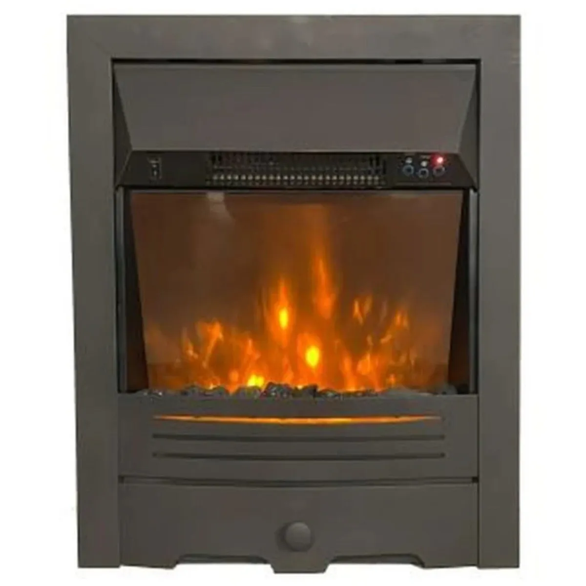 Heat Design 16in Electric insert fire Black - 1.9K