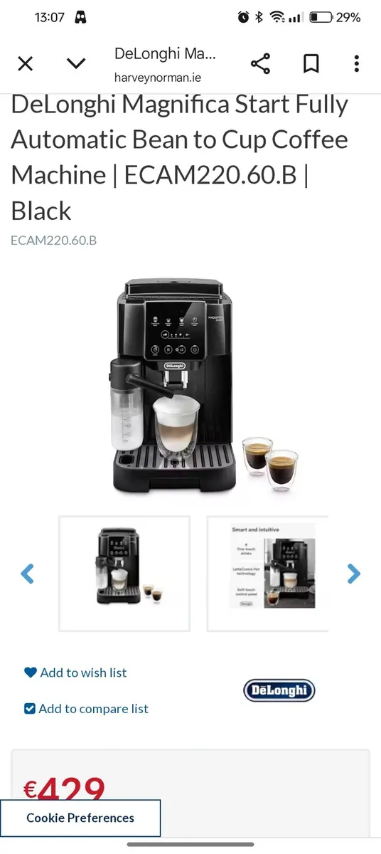 DeLonghi Magnifica coffee machine - Image 4
