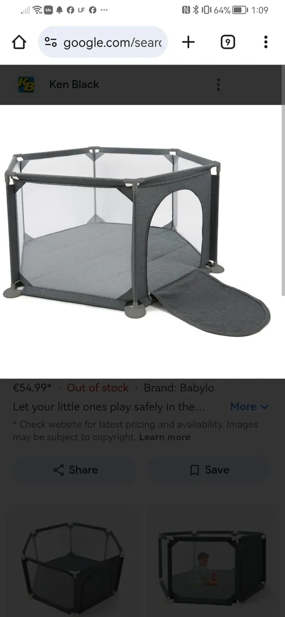 Playpen for baby or toddler - Image 1