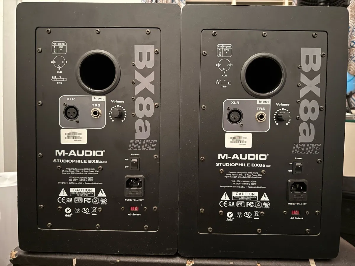 M-audio BX8a speakers - Image 2