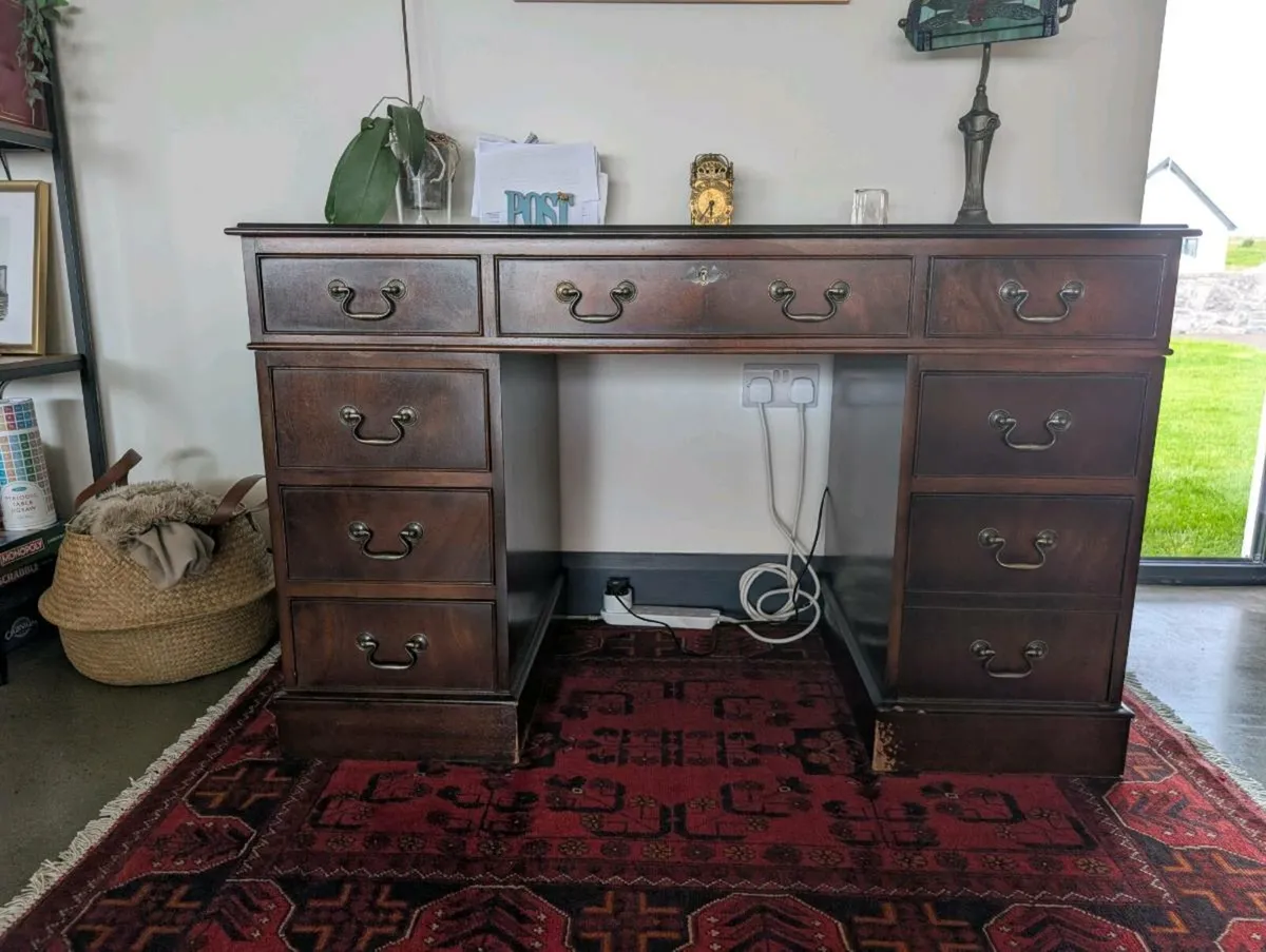 Antique Desk - Image 2