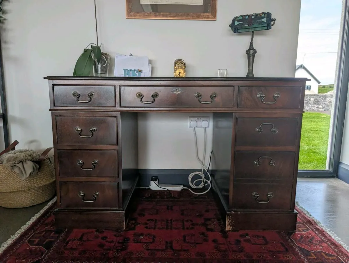 Antique Desk - Image 4