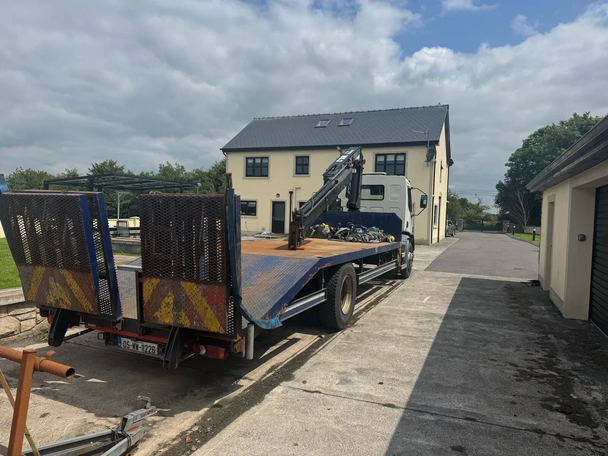 daf lf55 crane with beavertail - Image 3