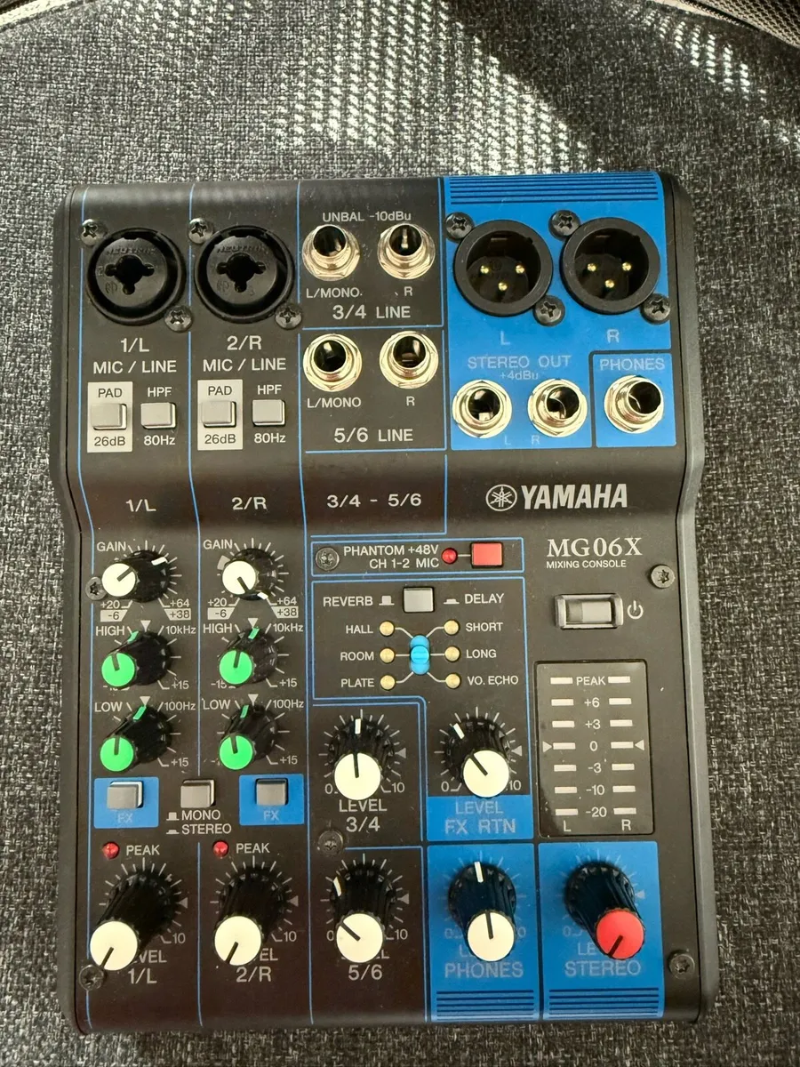 Yamaha mg06x Mixer - Image 1